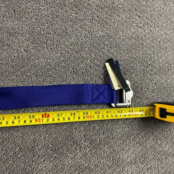 RLX Ralph Lauren Belt Men's Medium Web Nylon Golf Expedition Royal Blue NWT - Picture 9 of 11